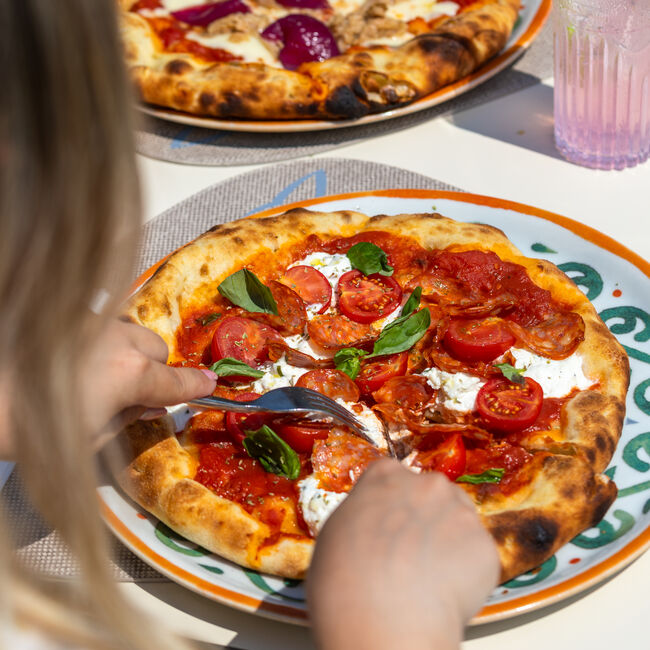 Piazza Gusto: eine kulinarische Reise durch die italienische Küche, vom Frühstück bis zum Abendessen