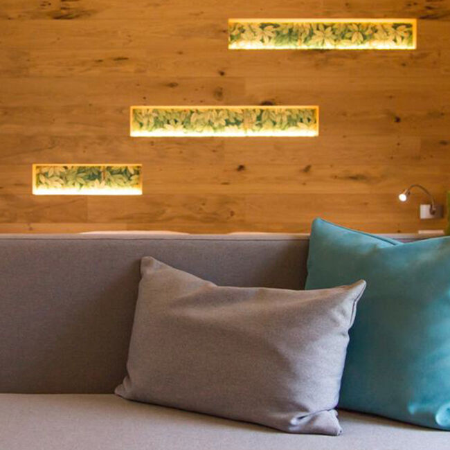 Oasi Junior Suite - Willkommen in einer echten Wohlfühloase: Ein Ambiente, das in jeder Facette die Essenz des Astoria Resort Parks widerspiegelt.