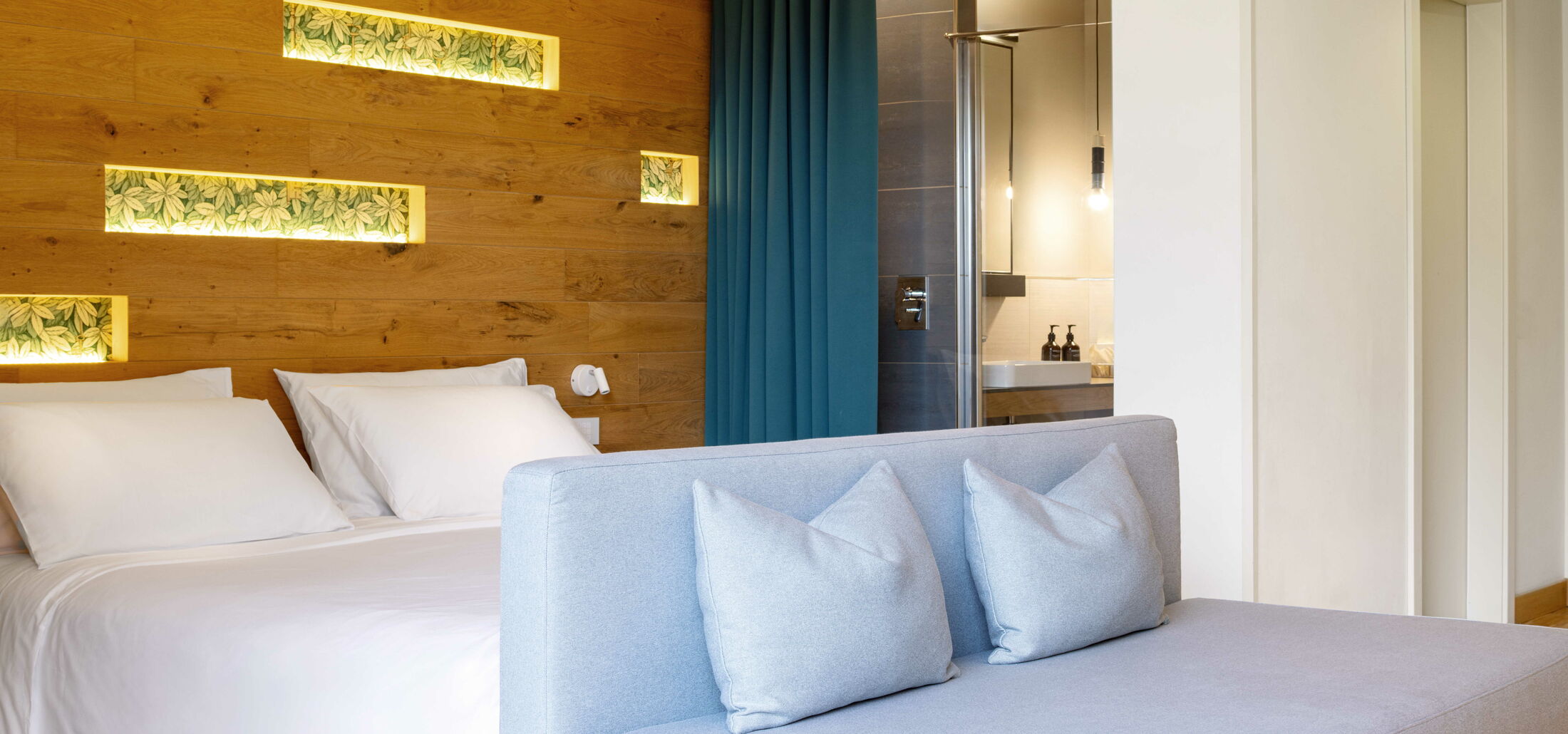 Oasi Junior Suite - Quando pensi ad un’oasi dove stare bene:  attraverso il design, ogni dettaglio  racconta il parco di Astoria Resor