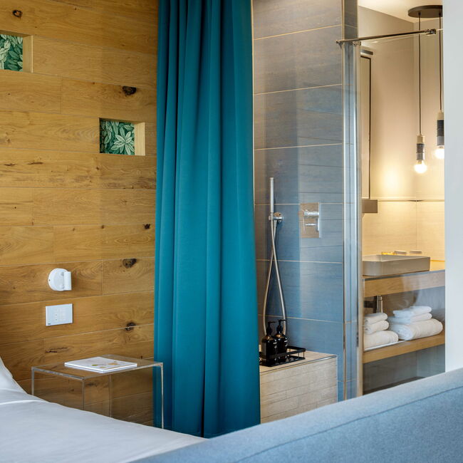 Oasi Junior Suite - Quando pensi ad un’oasi dove stare bene:  attraverso il design, ogni dettaglio  racconta il parco di Astoria Resor