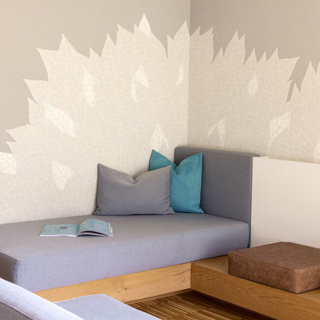 Oasi Junior Suite - Quando pensi ad un’oasi dove stare bene:  attraverso il design, ogni dettaglio  racconta il parco di Astoria Resor