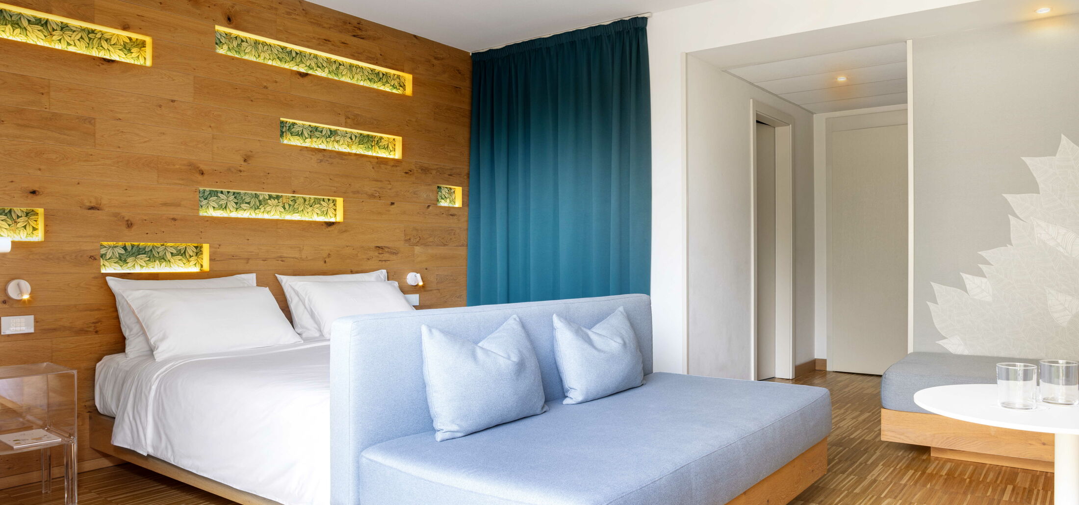 Oasi Junior Suite - Quando pensi ad un’oasi dove stare bene:  attraverso il design, ogni dettaglio  racconta il parco di Astoria Resor