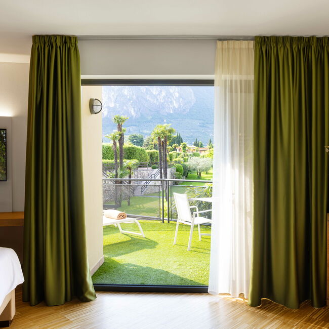 Park Wellness Junior Suite - Genießen Sie Wellness pur in unserer exklusiven Sauna auf der Terrasse.