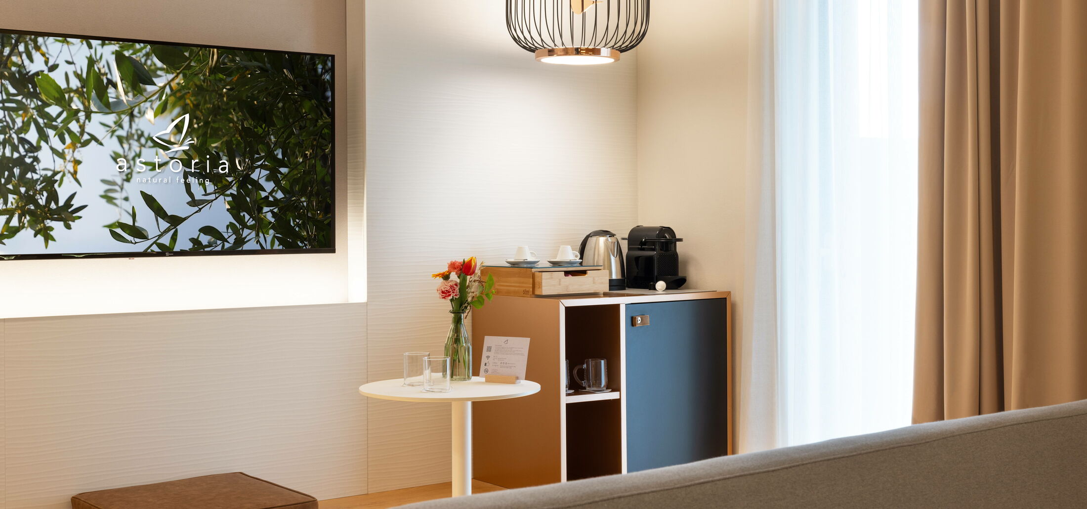 Belvedere Junior Suite - Tauchen Sie ein in das schöne, von der Natur inspirierte Ambiente.