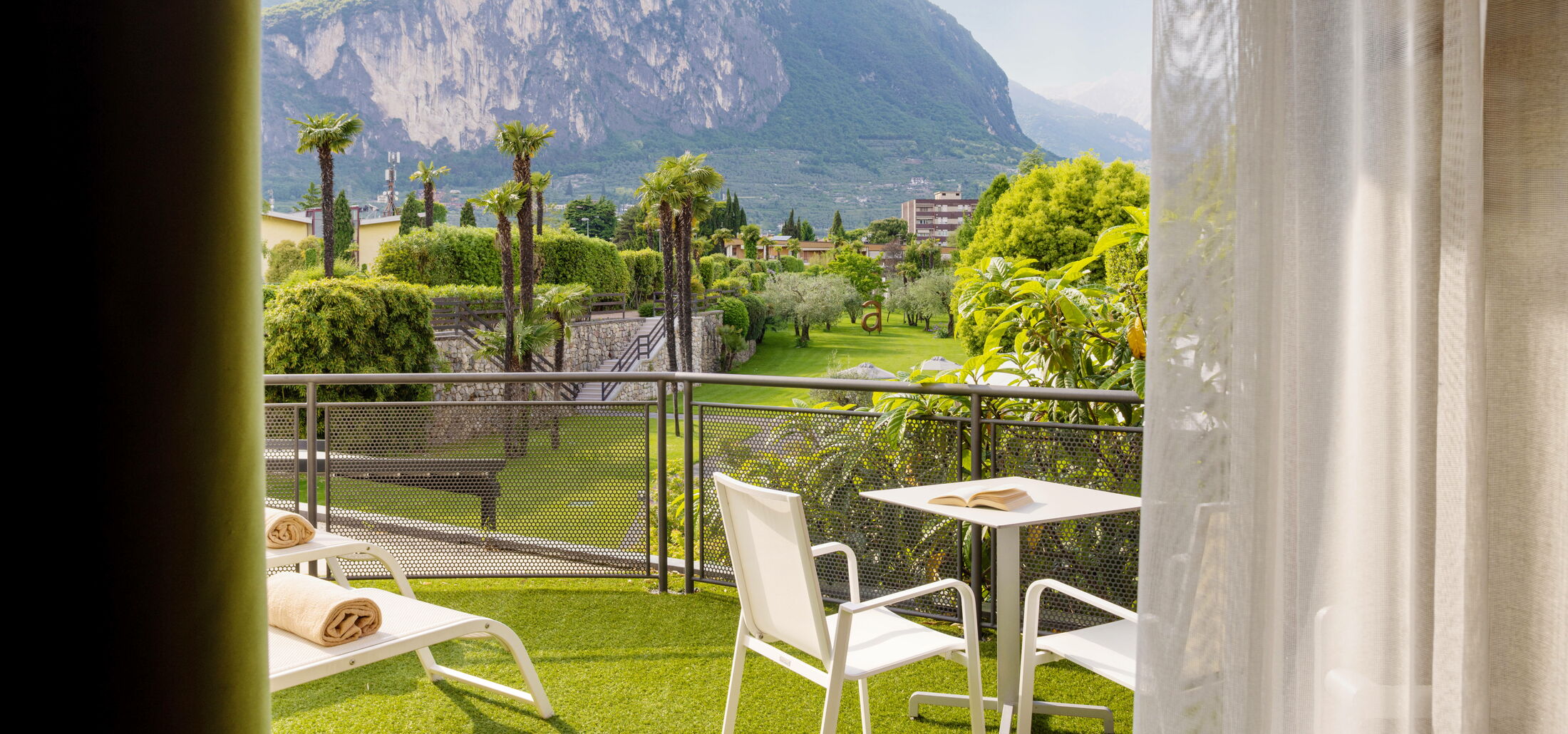Park Wellness Junior Suite - Genießen Sie Wellness pur in unserer exklusiven Sauna auf der Terrasse.