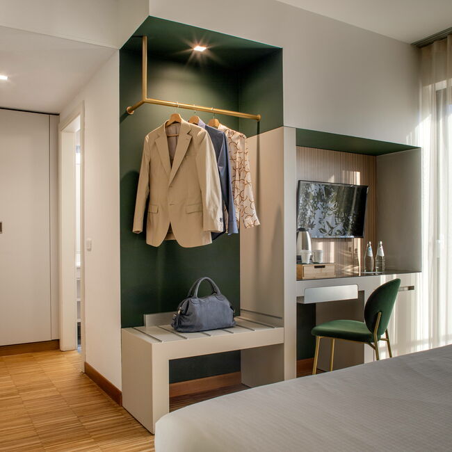 Superior with balcony: For a stay inspired by the nature that surrounds us